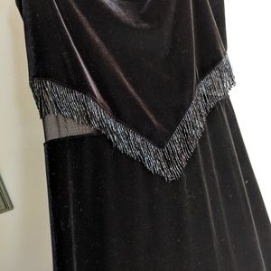 Black Velvet gown